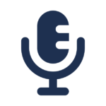 Ícone de um microfone