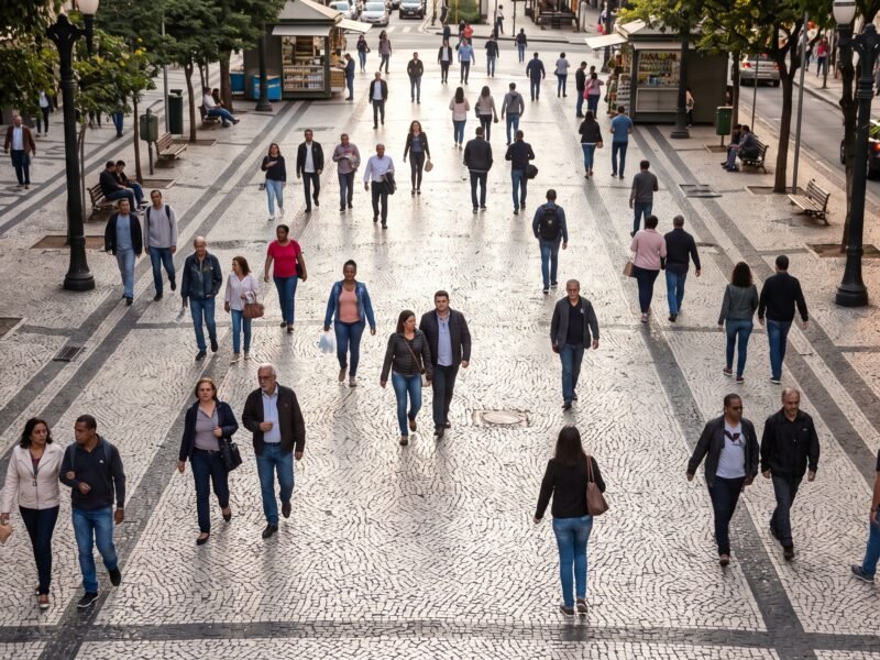 Travessia na Praça ao Sol
